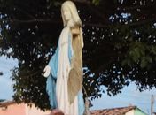 Imagem de Nossa Senhora das Graças é alvo de vandalismo em praça de Maceió