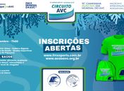 XV Campanha AÇÃO AVC promove Circuito AVC 2024 com foco na prevenção do Acidente Vascular Cerebral