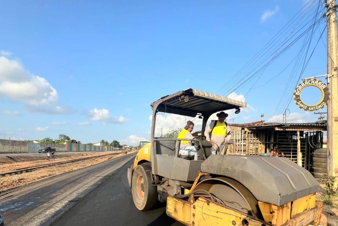 Lote 2 da urbanização da Marginal do Piauí chega com pavimentação na AL 115 em Arapiraca