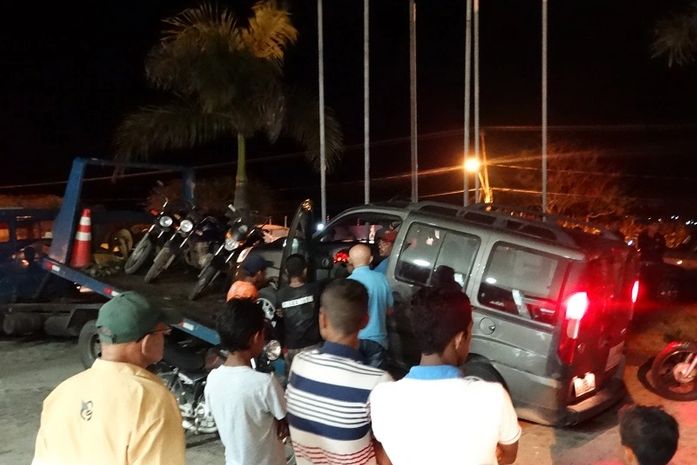 Bptran realiza operação em Traipu e até veículo oficial foi aprendido