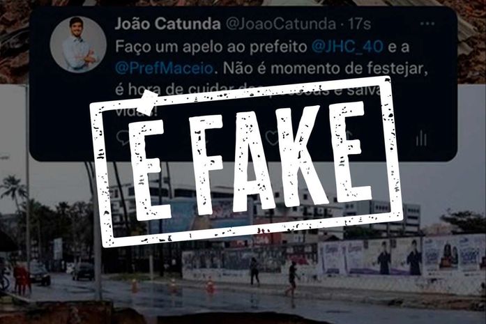 É FAKE: Vereador utiliza foto gestão passada para atacar JHC