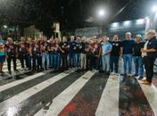Prefeito Júnior Menezes acompanha embarque de mais de 2 mil romeiros palmarinos rumo ao Juazeiro do Norte