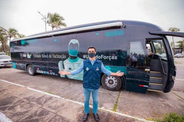 Ônibus da vacinação