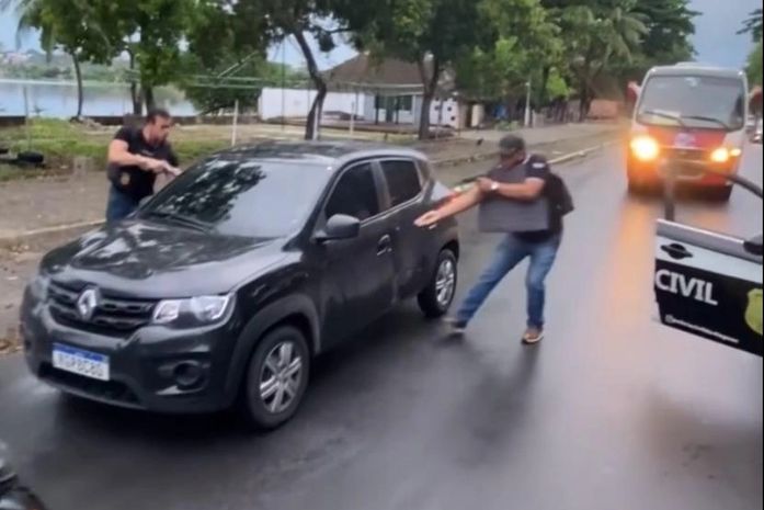 Acusado de roubos na parte alta é preso enquanto tentava fugir em Maceió