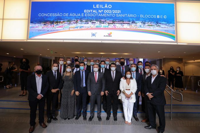 Com leilões do saneamento, Governo do Estado garante  R$ 9 bilhões em investimentos para investimentos para AL