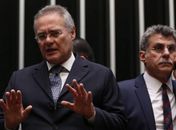 Renan Calheiros e Romero Jucá