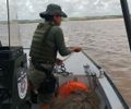Redes de pesca de quase um quilômetro são apreendidas próximas ao Rio Mundaú, em Maceió