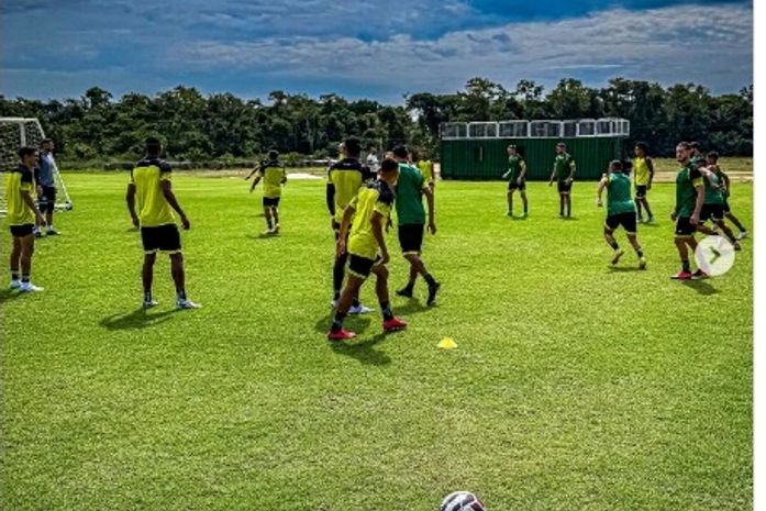 Com treino no CT do Manaus, Alvinegro encerrou preparação para jogo decisivo na Série D