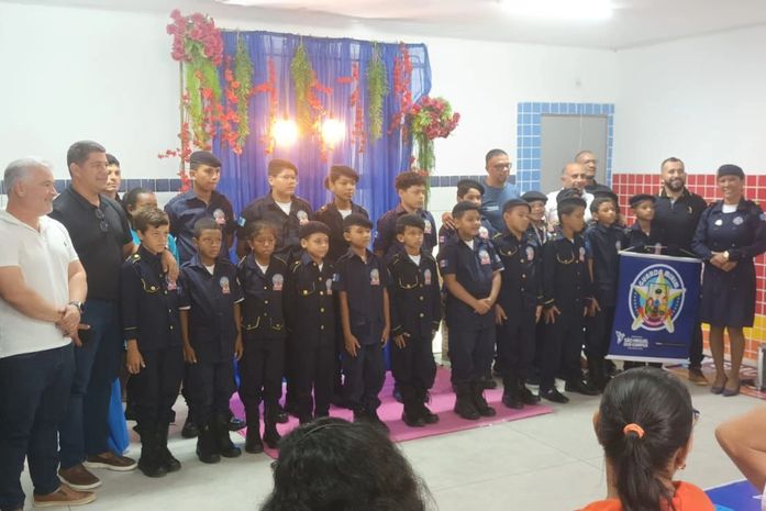 Guarda Mirim de São Miguel dos Campos celebra formação de crianças miguelenses