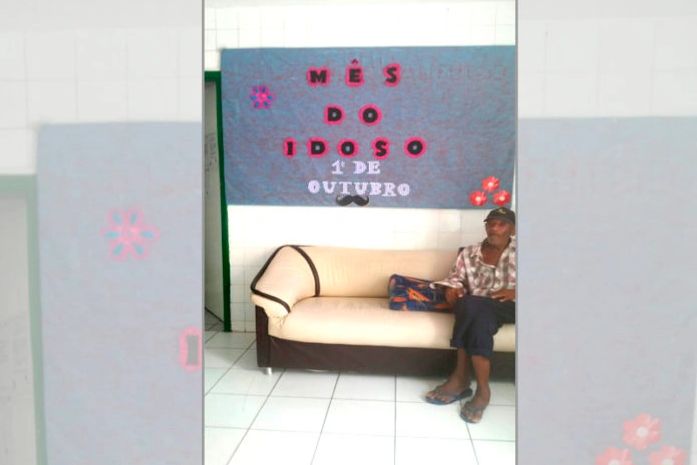 Idoso que vivia em situação de abandono foi levado para abrigo na Cambona