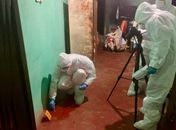 Perícia realizada em residência onde ocorreu homicídio detecta presença de sangue 