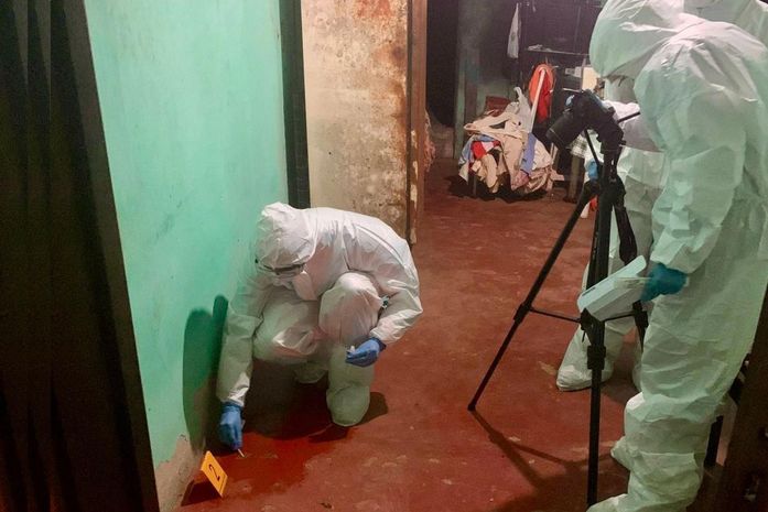 Perícia realizada em residência onde ocorreu homicídio detecta presença de sangue