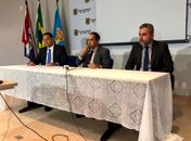 Delegados detalharam operação durante uma coletiva na manhã de hoje