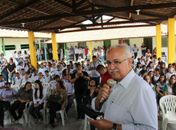 Teófilo entrega Escola 31 de Março, após manutenção de toda a estrutura física