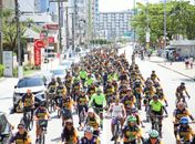 BPTran/AL promove passeio ciclístico alusivo à Semana Nacional do Trânsito pelas ruas de Maceió