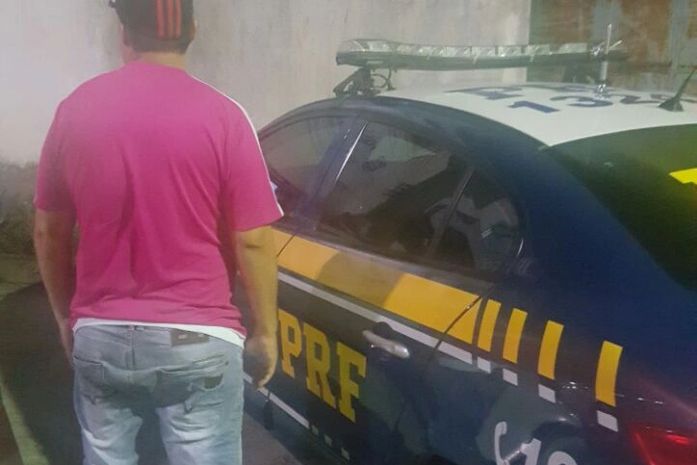 Foragido detido pela PRF