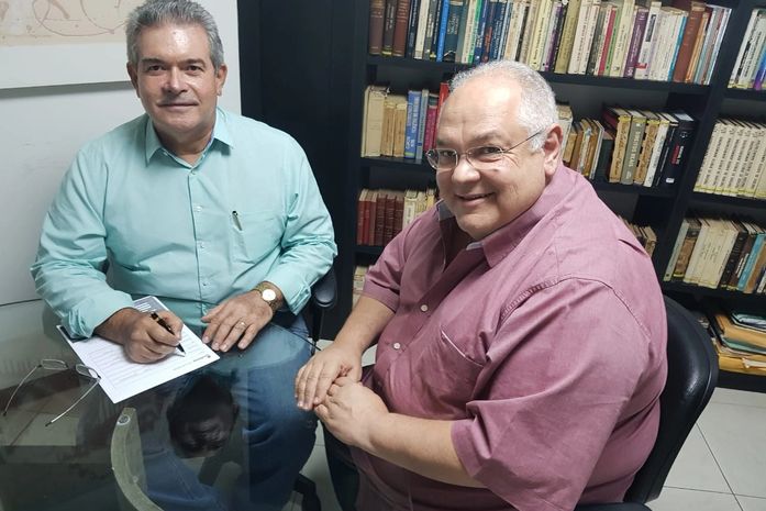 Álvaro Vasconcelos e Omar Coelho