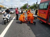 Idoso de 69 anos é atropelado na Avenida Fernandes Lima e fica ferido