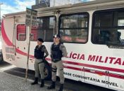 3° BPM instala base comunitária móvel no Centro de Arapiraca
