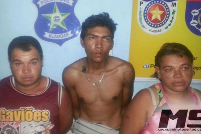 Ação policial resulta na prisão de três pessoas acusadas de tráfico de drogas em Delmiro Gouveia