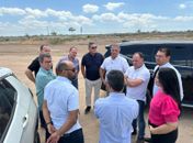 Empresários de grande empresa de alimentos visitaram São Miguel dos Campos nesta quarta (24)
