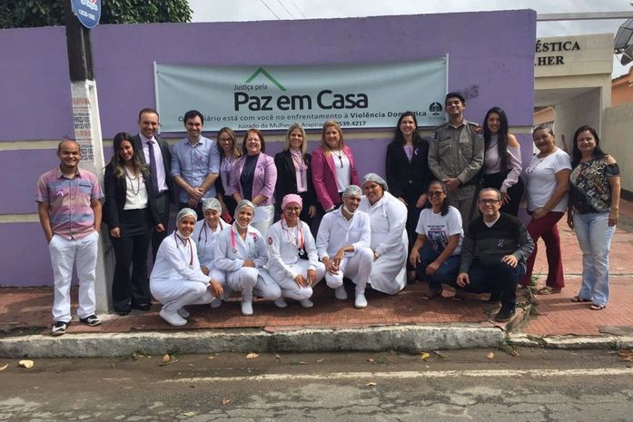 Prefeitura leva serviços de saúde à Semana da Justiça pela Paz em Casa 0