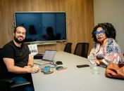 Os mais de 300 MIL acessos do blog , em 72 horas, e a boa conversa desta ativista, com Wendell Palhares, secretário de estado da Comunicação