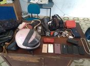 Material recuperado pela Radiopatrulha do 3º BPM
