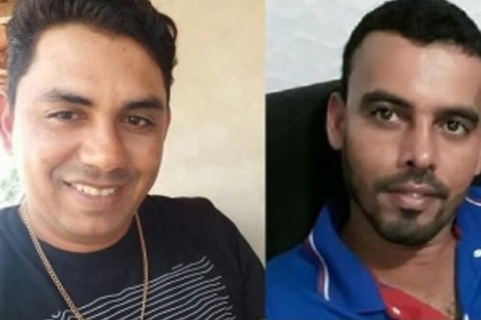 Fábio Elias da Silva e Ricart Lino Moreira estavam em um bar quando foram assassinados.