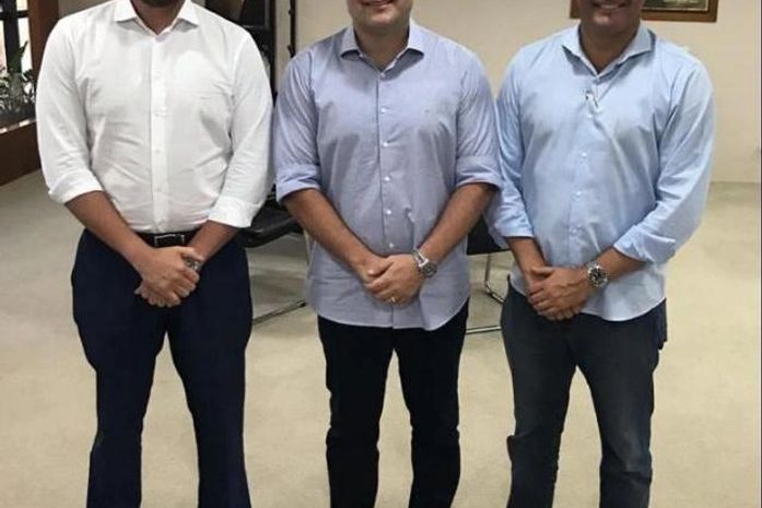 Alexandre Ayres, Renan Filho e Maurício Quintella