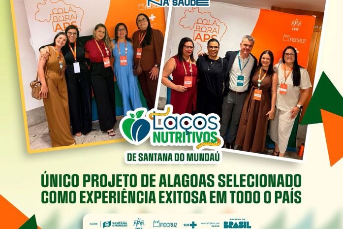 Único município de Alagoas selecionado, Santana do Mundaú é destaque nacional no Colabora APS