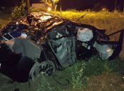 Motorista é arremessado de veículo após perder controle e capotar na AL-130