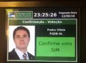 Voto de Pedro Vilela