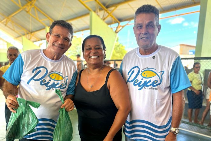 Peixe & Tradição: Prefeitura de Branquinha entrega 12 toneladas de peixe à população