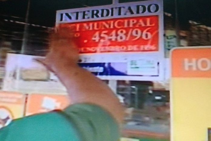 Atacadão foi interditado por fiscais da Sempma