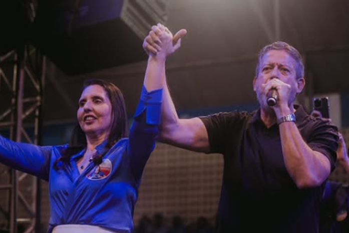 Pauline Pereira e Arthur Lira