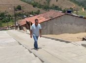 Prefeito Neno Freitas acompanha andamento do Minha Cidade Linda em Branquinha