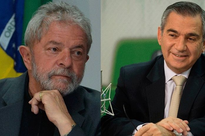 Lula e Gilberto Carvalho 