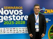 Prefeito reeleito de Branquinha participa 
de Seminário em Brasília