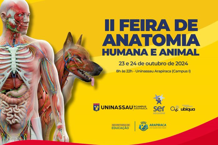 Uninassau Arapiraca promove a II Feira de Anatomia Humana e Animal aberta ao público