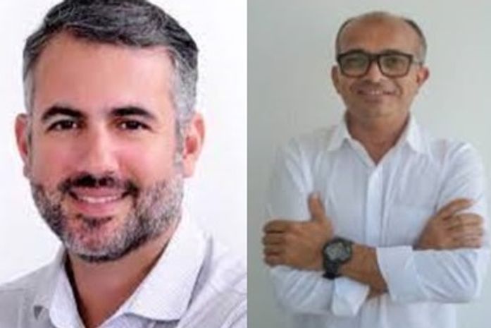 O servidor público Flávio Catão e o fisioterapeuta Antônio Chicuta registraram suas candidaturas nesta quarta (20).