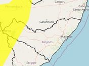 Inmet: 14 cidades do Sertão de AL estão em alerta amarelo para baixa umidade; Veja quais
