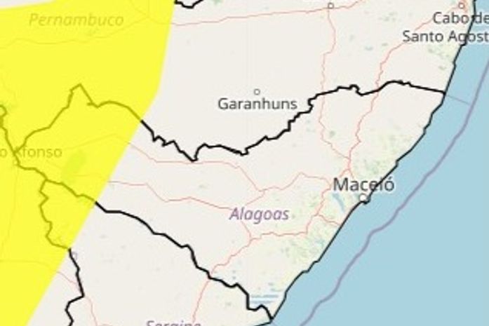 Inmet: 14 cidades do Sertão de AL estão em alerta amarelo para baixa umidade; Veja quais