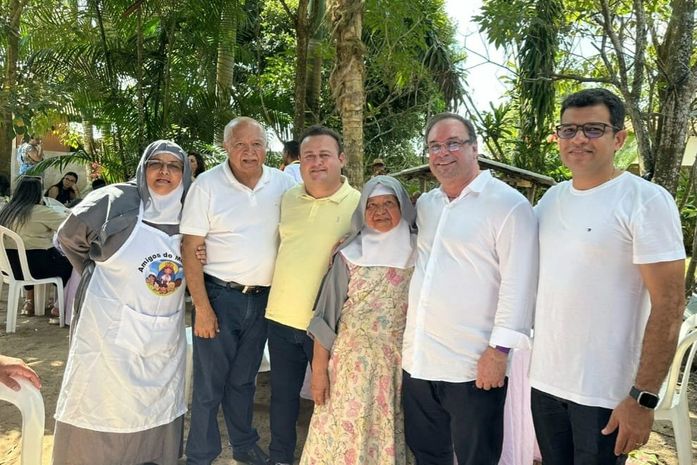 Prefeito Luciano visita Mosteiro da Natividade em Arapiraca