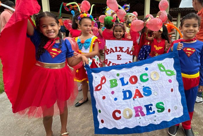 Rede municipal de ensino de Anadia promove carnaval nas escolas