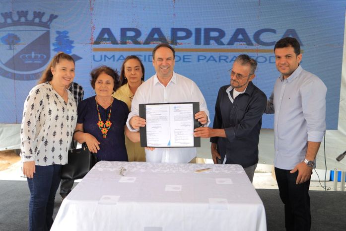 Prefeito Luciano autoriza pavimentação asfáltica no Breu e contempla mais 11 comunidades de Arapiraca