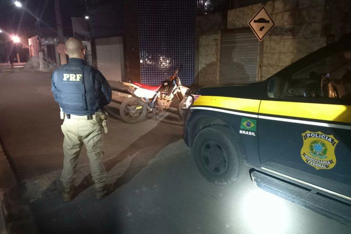 PRF em Alagoas prende motociclista que transitava em veículo adulterado na BR 101