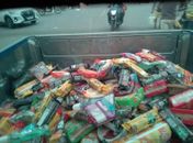 Vigilância apreende 300 kg de alimentos vencidos em feira e mercadinhos na Levada