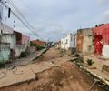 Bairro desocupados após prejuízos provocados pela Braskem em Maceió
