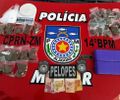 Suspeito de tráfico de drogas é preso com quase 3 kg de maconha em Messias